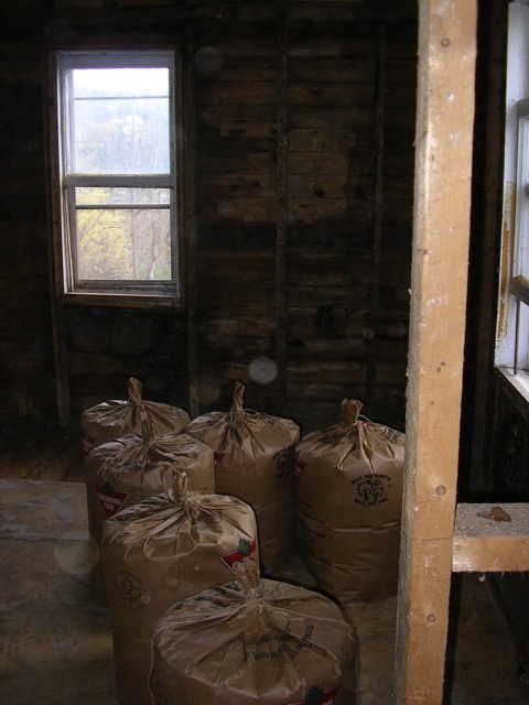 Sawdust bags